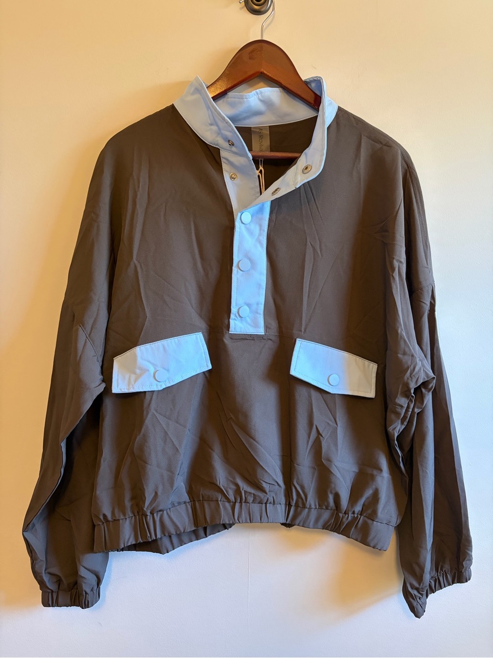 Altered State Revival Two-Tone Anorak Pullover Jacket